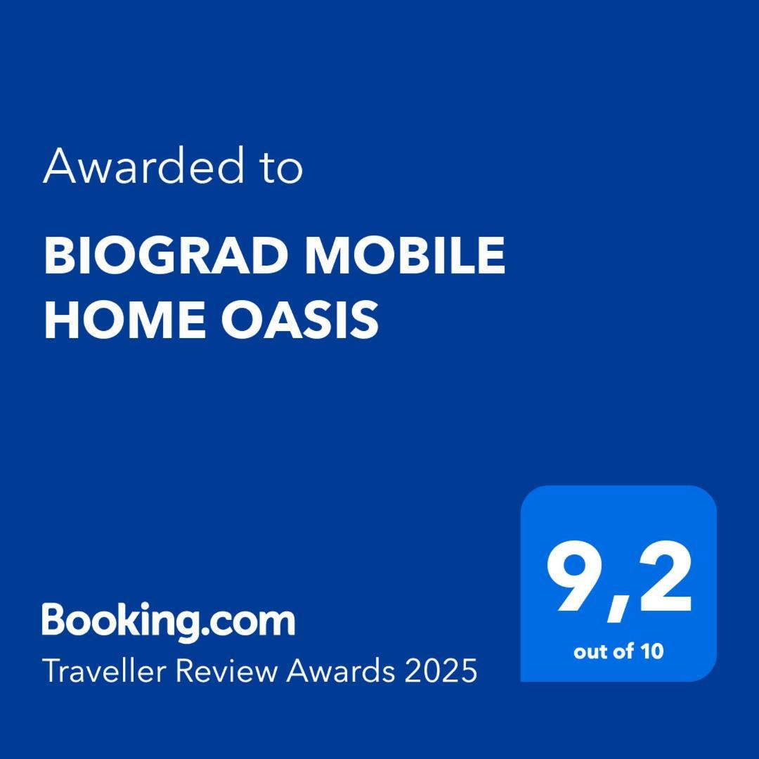 ביוגראד נה מורו Biograd Mobile Home Oasis מראה חיצוני תמונה